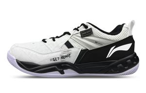 Кроссовки для бадминтона мужские Koba с амортизацией, устойчивые к истиранию, дышащие, низкие LINING, белый черный