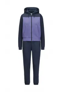 Спортивный костюм с логотипом Kappa, Grey Ink - Violet Bluish