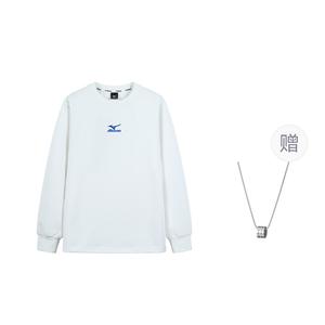 Mizuno Свитшоты мужские White с ожерельем