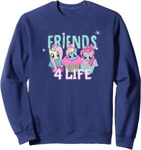 Толстовка My Little Pony: Friendship Is Magic Friends 4 Life Cupcakes, синяя