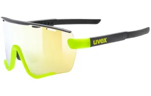 Uve Running Trail Running Unisex очки для бега с защитой от ветра и противотуманным покрытием UVEX, matte yellow-black/coating yellow.cat.2/cat.0