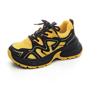 Износостойкие легкие кроссовки, увеличивающие рост, женские, желтые HUANQIU, Yellow