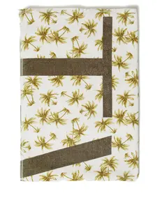 Пляжное полотенце с пальмами Twinset, кремовый