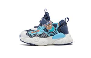 Низкие удобные, легкие, дышащие, износостойкие, антиударные кроссовки для детей PAW PATROL, темно-синий