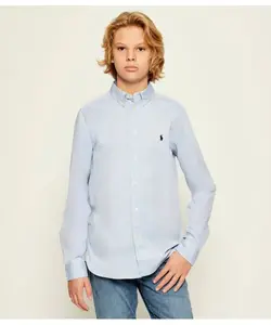 Рубашка Slim fit Polo Ralph Lauren, синий