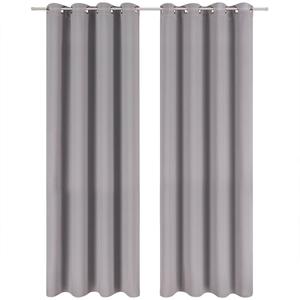 Затемняющие шторы Blumtal, 140x245 см, серый