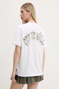 Хлопковая футболка Vans, белый