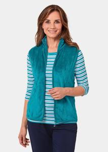 Утепленный жилет GOLDNER Teddy, цвет dunkeltürkis