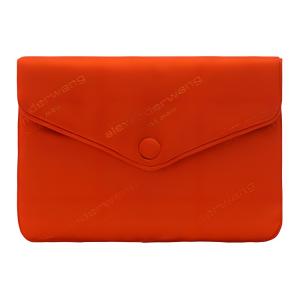 Alexander Wang Сатиновый клатч Small женский ярко-красный