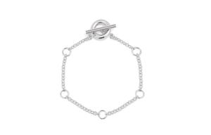 LOEWE Серебряный браслет для женщин Silver