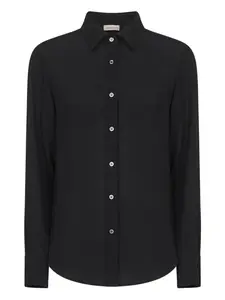 Рубашка на пуговицах Blanca Vita, черный