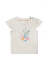 Футболка с принтом Noppies, Whisper White