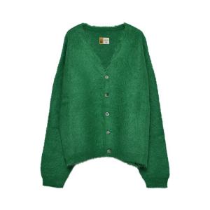 Кардиган Saint Michael Mohair Cardigan, зеленый