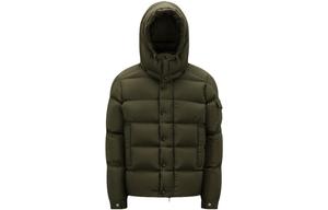 Пуховик мужской зеленый Moncler
