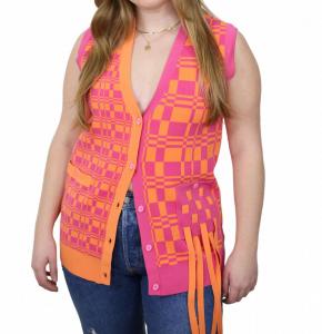 Ноэль Эко Плед Кардиган в розовом PH5