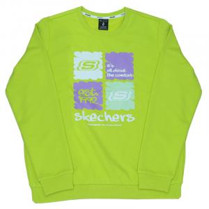 Skechers Свитшот Women's Bright Yellow Green