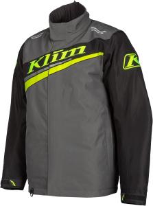 Куртка для снегохода KLIM Kaos Winter, Asphalt - Hi-vis