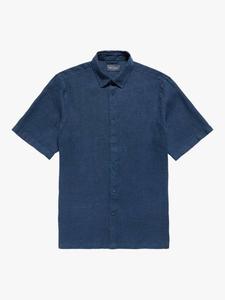 Сорочка Somerton с короткими рукавами из льна Oliver Sweeney, Navy