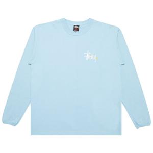 Лонгслив Stussy Gear Basic Logo 'Light Blue', синий