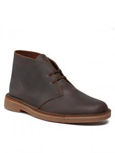 Ботинки на шнуровке Bushacre 3 261535327 Clarks, коричневый