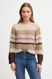 Свитер из смесовой шерсти Pepe Jeans, бежевый