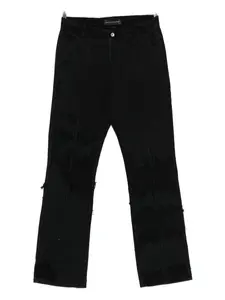 Испортить потертые джинсы Who Decides War, черный