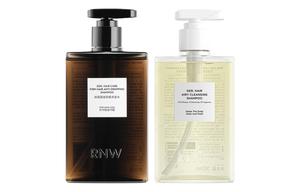 Объемный и укрепляющий питательный шампунь очищение 300мл+300мл аромат мыла RNW