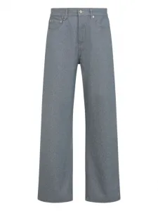 Джинсы Nîmes с вышитым карманом JACQUEMUS, синий