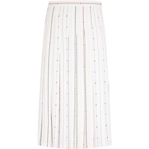 Повседневная длинная юбка женская Tommy Hilfiger, белый
