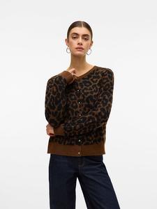 Кардиган светло-коричневого/черного цвета Vero Moda