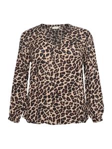 Блуза KAFFE CURVE Mirta, Kitt