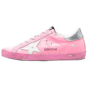 Кроссовки для скейтбординга Super-Star женские, низкие, розовые Golden Goose