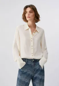 Блузка с пуговицами и логотипом Liu Jo, P White