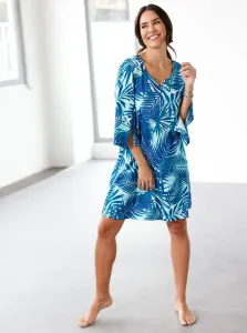 Летнее платье "Летнее платье", цвет Aquamarin-Royalblau-Bedruckt