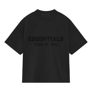 Футболка Fear of God Essentials Kids Crewneck T-Shirt, черный