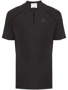 Футболка на молнии с логотипом Roa, черный