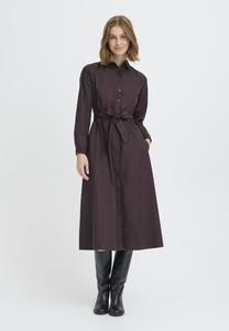 Платье ICHI IHFANTY LS DR, Chocolate Torte/Brown