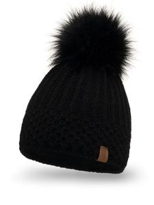 Шапка Vivisence 7016, черный