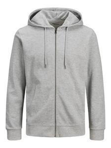 Худи с капюшоном на молнии JACK & JONES JACK & JONES , mottled grey