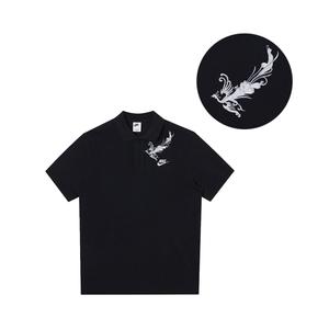 Nike Спортивная поло мужская black