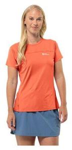 Женская техническая футболка Jack Wolfskin Prelight Chill Orange