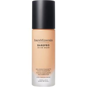 Тональная основа bareMinerals BAREPRO 24HR Wear Skin-Perfecting Matte Liquid Foundation Mineral SPF 20, Fair 15 Neutral / 30 ml