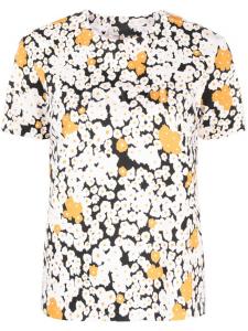 Lanvin футболка с принтом, нейтральный цвет