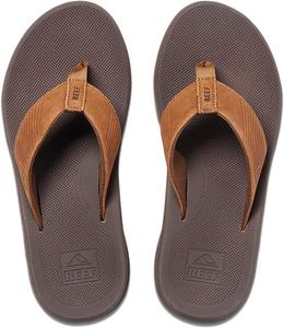 Мужские сандалии REEF, Phantom II, спортивные вьетнамки с анатомической стелькой, водонепроницаемые, Bronze