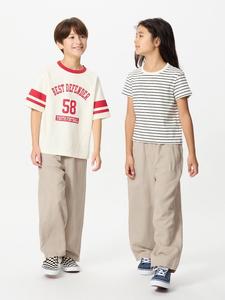 Широкие брюки из льняной смеси Uniqlo, цвет 31 бежевый