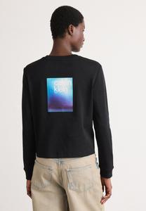 Топ Calvin Klein Jeans OMBRE GRAPHIC TEE, Black