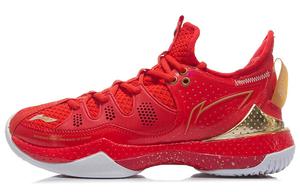 Кроссовки LINING Battle Halberd Badminton Shoes Women's Low-top Flame Red