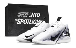 Nike Мужские баскетбольные кроссовки G.T. Jump Academy высокие, амортизация, износостойкие, черный фиолетовый