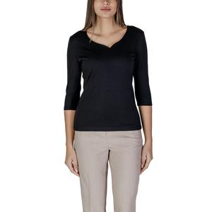 Черные хлопковые топ и футболка Street One