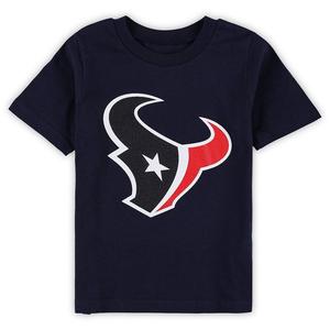 Темно-синяя футболка с логотипом Toddler Houston Texans Primary Outerstuff, цвет Txs Navy